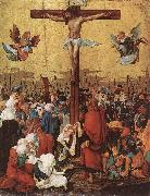 ALTDORFER, Albrecht Christ on the Cross f oil
